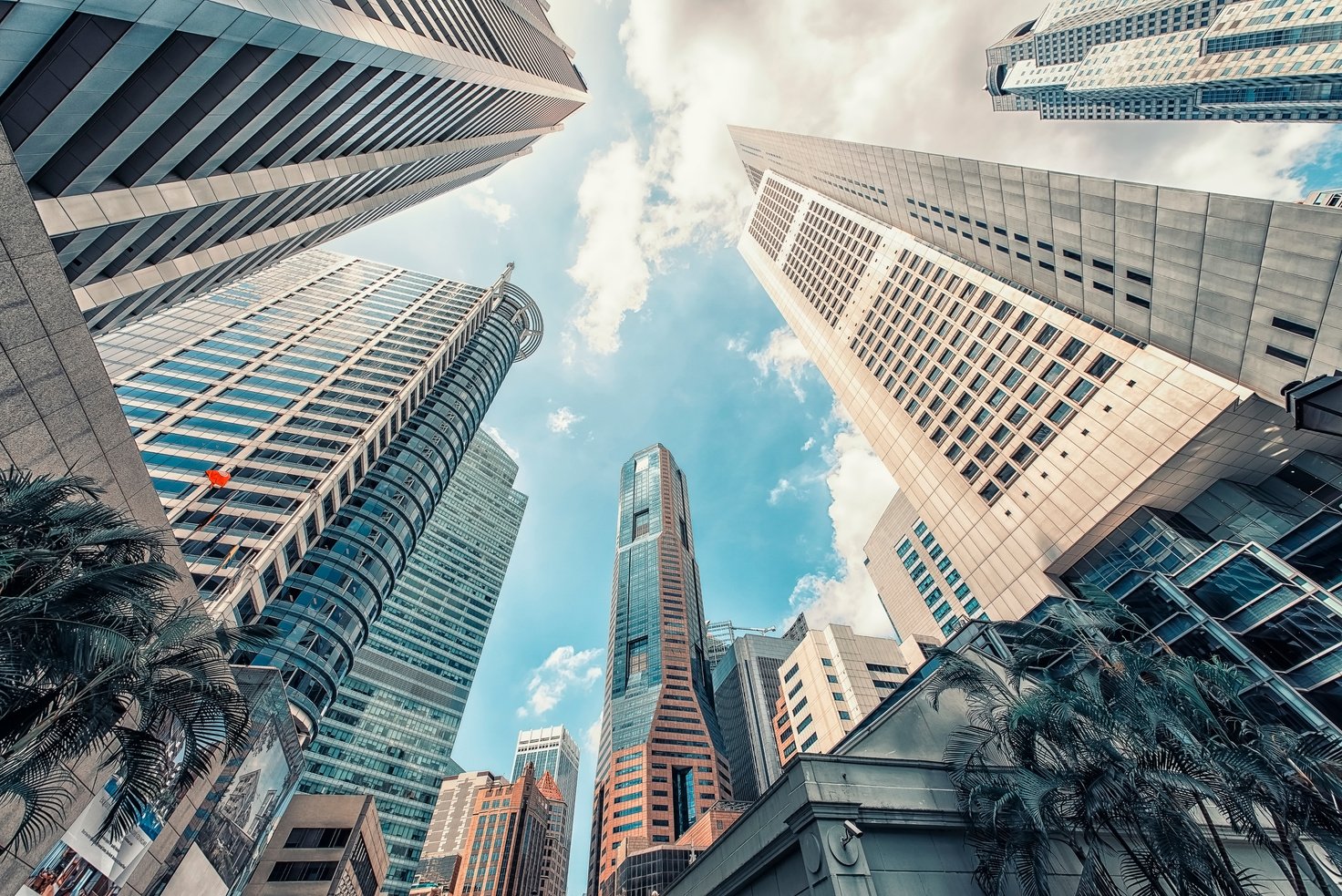 Singapore city downtown in daytime