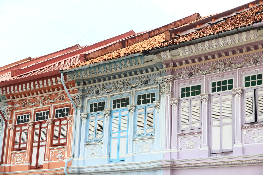 Shophouses in Joo Chiat, Singapore