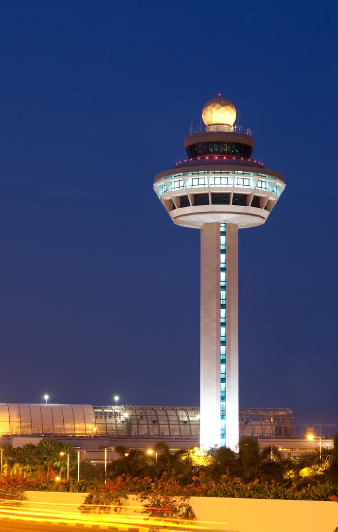 Singapore Changi Airport Control Tower